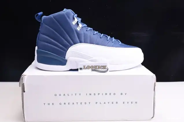 HYPE Retro Stone Jordan Air 12 Blue 130690-404 0519